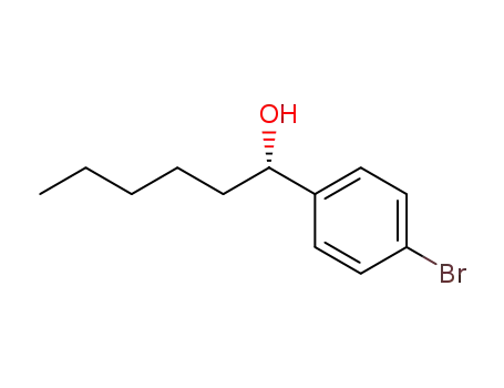 (-)-(S)-1-p-bromophenyl-1-hexanol