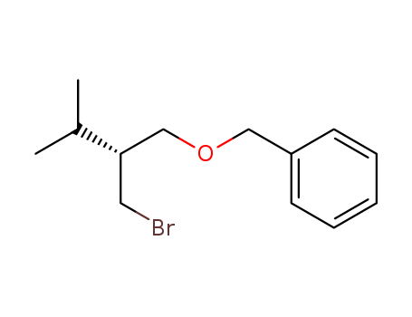 Benzene,[[(2R)-2-(bromomethyl)-3-methylbutoxy]methyl]-