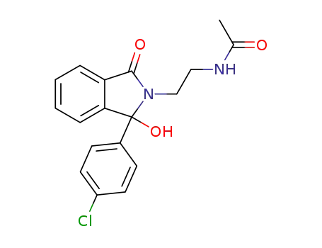 N-{2-[1-(4-chlorophenyl)-1-hydroxy-3-oxo-1,3-dihydroisoindol-2-yl]ethyl}acetamide