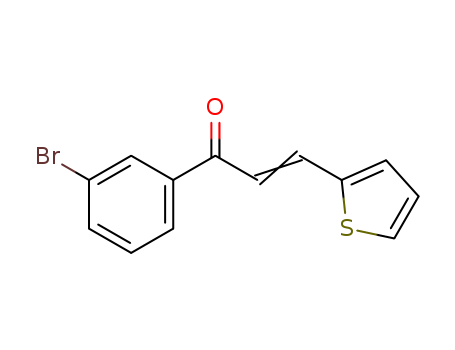 2-Propen-1-one,1-(3-bromophenyl)-3-(2-thienyl)-