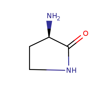 Molecular Structure of 121010-86-4 (2-Pyrrolidinone,3-amino-,(R)-(9CI))