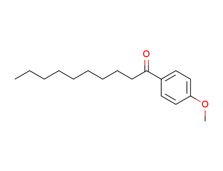 Molecular Structure of 101741-01-9 (1-Decanone, 1-(4-methoxyphenyl)-)