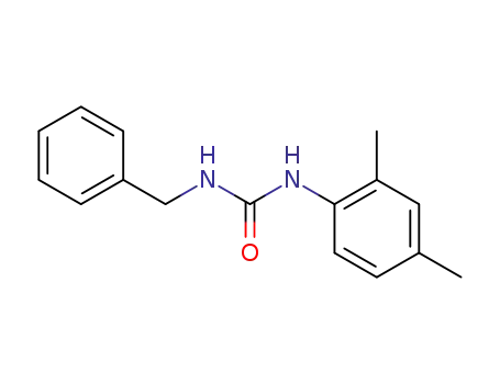 Molecular Structure of 122020-38-6 (1-benzyl-3-(2,4-dimethylphenyl)urea)