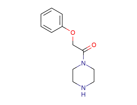 Molecular Structure of 92114-37-9 (1-(phenoxyacetyl)piperazine hydrochloride)