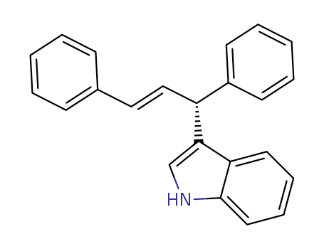 1H-Indole, 3-[(1R,2E)-1,3-diphenyl-2-propen-1-yl]-