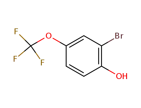 Molecular Structure of 200956-13-4 (2-BROMO-4-(TRIFLUOROMETHOXY)PHENOL)