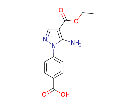 5-AMINO-1-(4-CARBOXY-PHENYL)-1H-PYRAZOLE-4-CARBOXYLIC ACID ETHYL ESTER