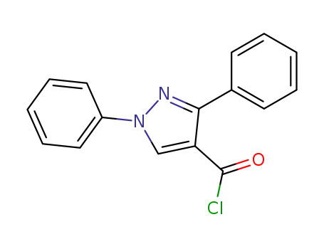 1H-Pyrazole-4-carbonyl chloride, 1,3-diphenyl-