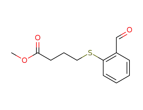 methyl 4-(2-formylphenylthio)butyrate