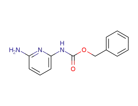 Molecular Structure of 853058-07-8 (CARBAMIC ACID, N-(6-AMINO-2-PYRIDINYL)-,PHENYLMETHYL ESTER)