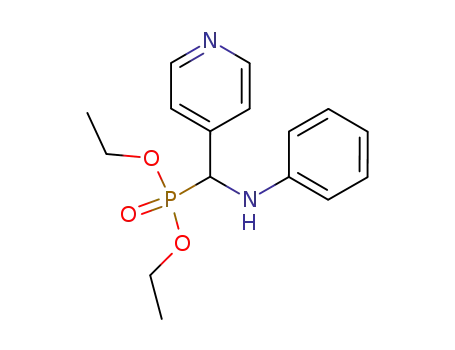 diethyl ((phenylamino)(pyridin-4-yl)methyl)phosphonate