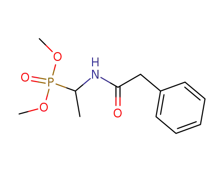 1-(N-phenylacetylamino)ethylphosphonic acid dimethyl ester