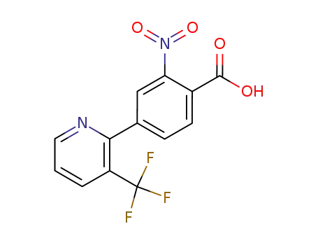 2-nitro-4-(3-trifluoromethylpyridin-2-yl)benzoic acid