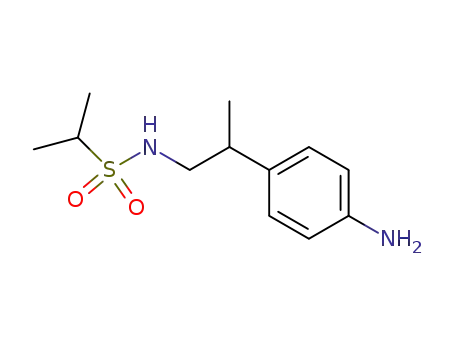 N-[2-(4-aminophenyl)propyl]propane-2-sulfonamide