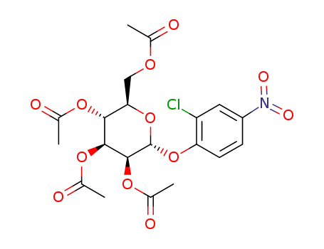 2-CHLORO-4-NITROPHENYL-2,3,4,6-TETRA-O-ACETYL-ALPHA-D-GLUCOPYRANOSIDE