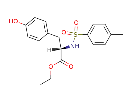 ethyl N-[(4-methylphenyl)sulfonyl]tyrosinate