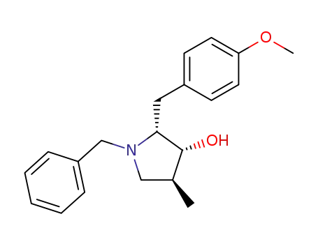 3-Pyrrolidinol, 2-[(4-methoxyphenyl)methyl]-4-methyl-1-(phenylmethyl)-,
(2R,3R,4S)-