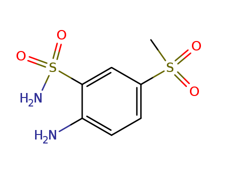 2-AMINO-5-METHANESULFONYL-BENZENESULFONAMIDE