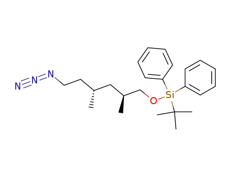 (2S,4S)-6-azido-2,4-dimethyl-1-(tert-butyldiphenylsilyloxy)hexane