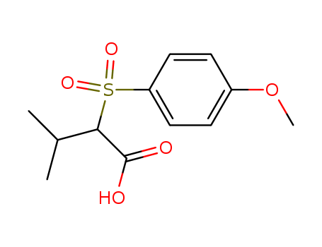 Butanoic acid, 2-[(4-methoxyphenyl)sulfonyl]-3-methyl-