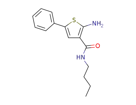 2-amino-N-butyl-5-phenylthiophene-3-carboxamide