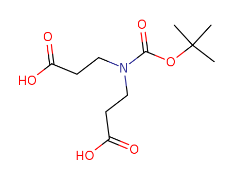 b-Alanine, N-(2-carboxyethyl)-N-[(1,1-dimethylethoxy)carbonyl]-