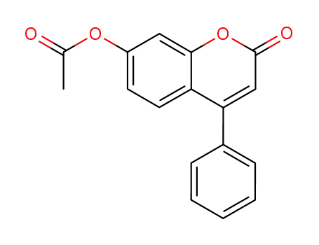 2-oxo-4-phenyl-2H-chromen-7-yl acetate