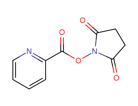 Molecular Structure of 83039-59-2 (2,5-Pyrrolidinedione, 1-[(2-pyridinylcarbonyl)oxy]-)