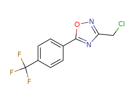 3-Chloromethyl-5-[4-(trifluoromethyl)phenyl]-1,2,4-oxadiazole