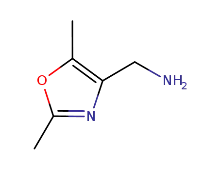 Molecular Structure of 859850-62-7 ((2,5-DIMETHYL-1,3-OXAZOL-4-YL)METHYLAMINE)