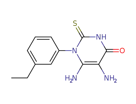 5,6-diamino-1-(3-ethylphenyl)-2-thioxo-2,3-dihydropyrimidin-4(1H)-one