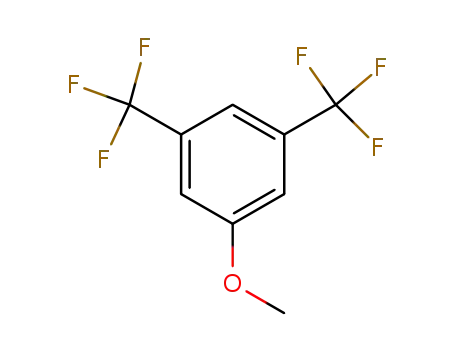Molecular Structure of 349-60-0 (3,5-Bis(trifluoromethyl)anisole)