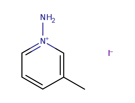 Pyridinium, 1-amino-3-methyl-, iodide