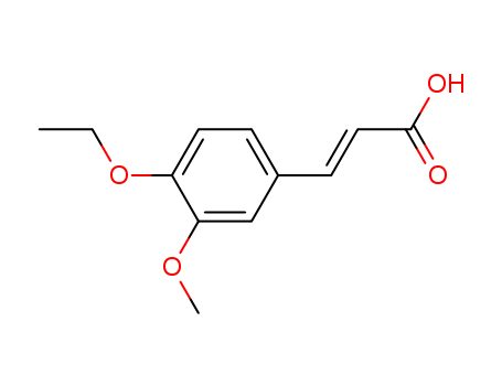 (2E)-3-(4-Ethoxy-3-methoxyphenyl)acrylic acid