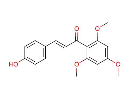 2-Propen-1-one, 3-(4-hydroxyphenyl)-1-(2,4,6-trimethoxyphenyl)-