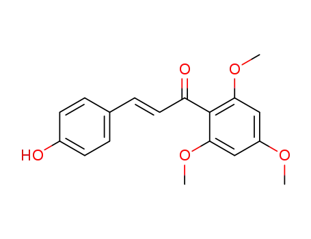 3-(4-Hydroxyphenyl)-1-(2,4,6-trimethoxyphenyl)prop-2-en-1-one