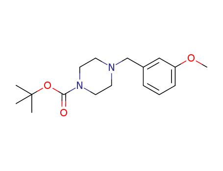 TERT-BUTYL 4-(3-METHOXYBENZYL)PIPERAZINE-1-CARBOXYLATE