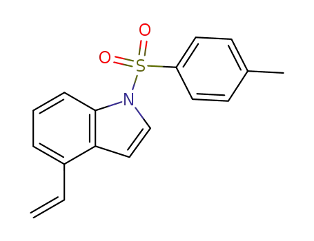 1H-Indole, 4-ethenyl-1-[(4-methylphenyl)sulfonyl]-