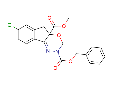2-benzyl 4a-methyl 7-chloroindeno[1,2-e][1,3,4]oxadiazine-2,4a(3H,5H)-dicarboxylate CAS No.170917-89-2