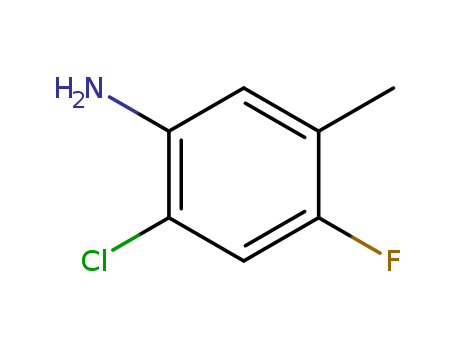 2-Chloro-4-fluoro-5-methylaniline cas no. 124185-35-9 98%