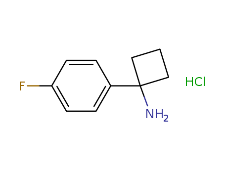 1-(4-fluorophenyl)cyclobutan-1-amine hydrochloride