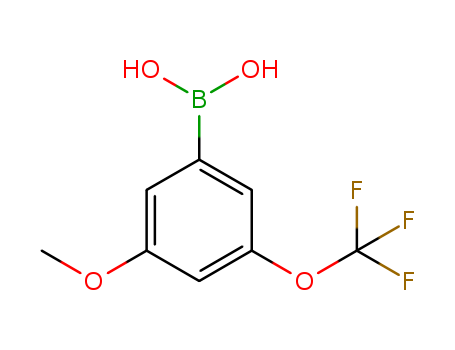 3-Methoxy-5-(trifluoromethoxy)phenylboronic acid 1256345-88-6