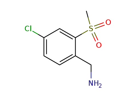 4-CHLORO-2-METHANESULFONYL-BENZYLAMINE