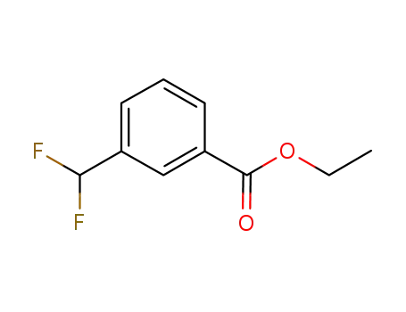 Molecular Structure of 1217088-28-2 (ethyl 3-(difluoromethyl)benzoate)