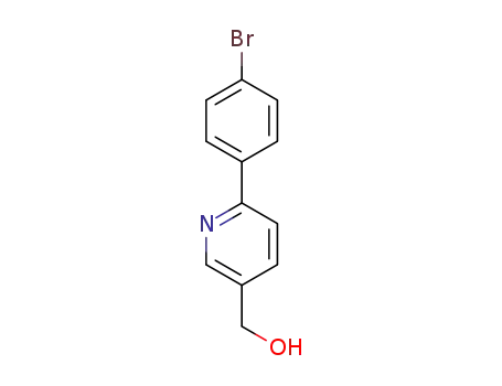 Molecular Structure of 887974-68-7 ([6-(4-BROMOPHENYL)PYRIDIN-3-YL]METHANOL)