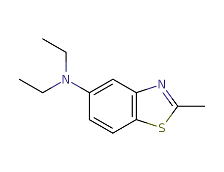 Benzothiazole, 5-(diethylamino)-2-methyl- (7CI)