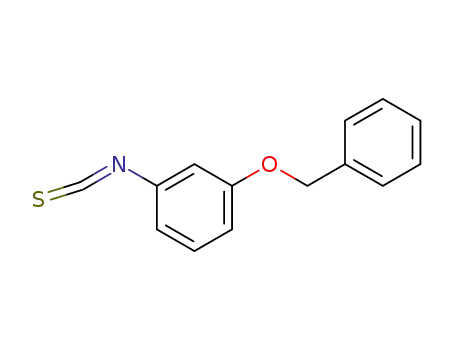 Molecular Structure of 206559-36-6 (3-BENZYLOXYPHENYL ISOTHIOCYANATE)