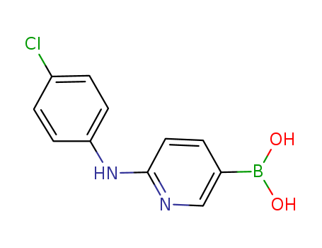 6-(4-chlorophenylamino)pyridin-3-ylboronic acid