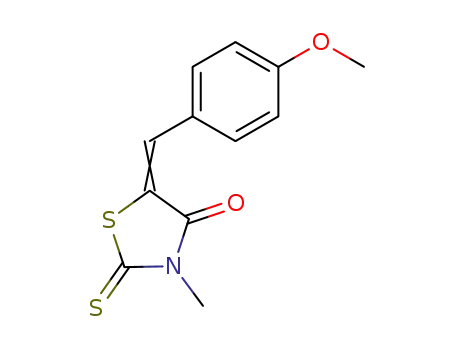 4-Thiazolidinone, 5-[(4-methoxyphenyl)methylene]-3-methyl-2-thioxo-