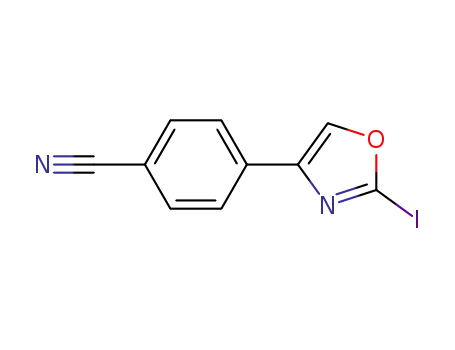 4-(2-iodo-1,3-oxazol-4-yl)benzonitrile